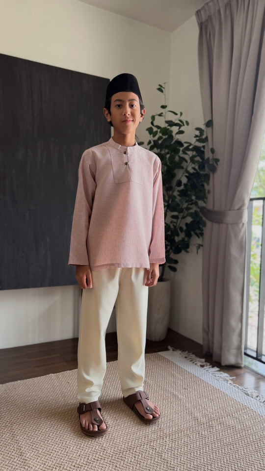 NADIM Kurta in Sandy Pink