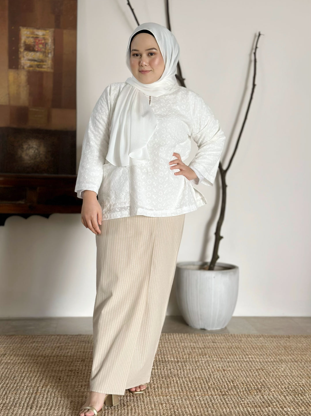 MULUS Kurung Kedah Set in Mellow