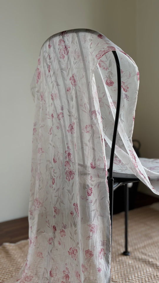 ALUN Selendang in Blush Botanica