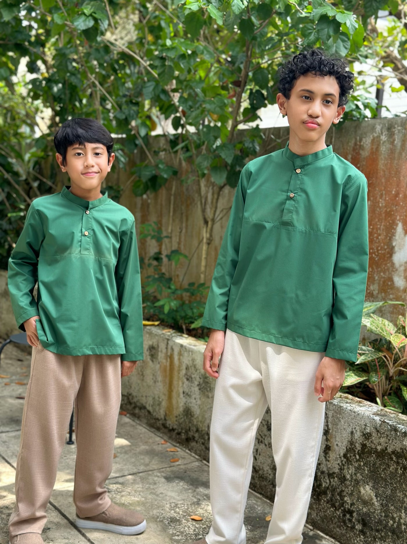 WIRA Cotton Kurta in Emerald