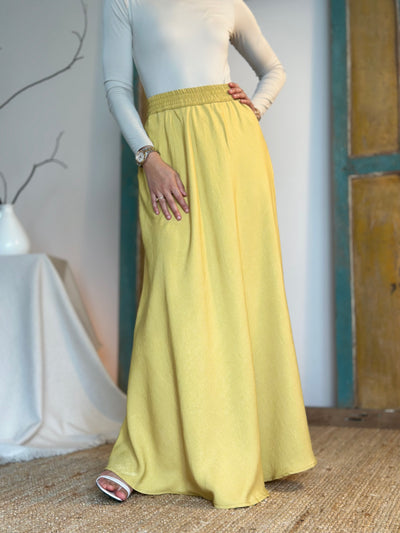 KEJORA Modern Mini Kurung Set in Daffodil