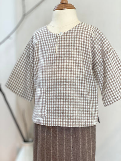 KESUMA Baby's Kurung Kedah Set in Sand