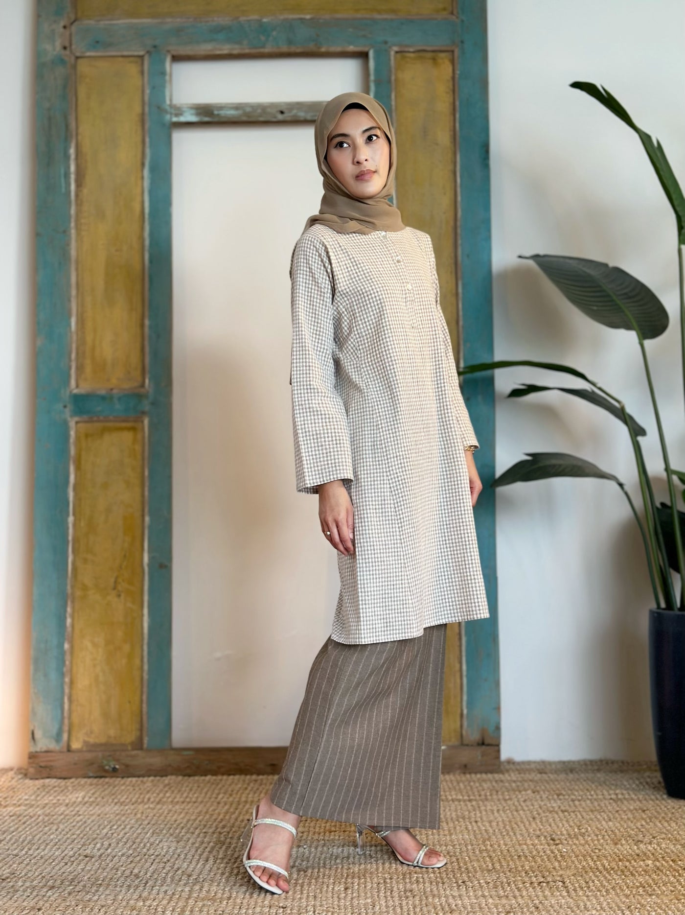DAYANG Riau Kurung Set in Sand