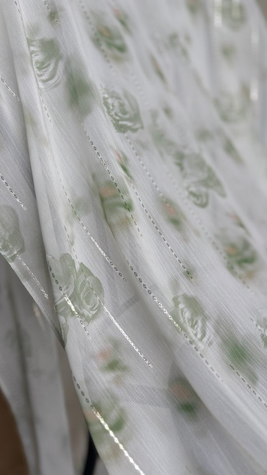 ALUN Selendang in Sage Luminance