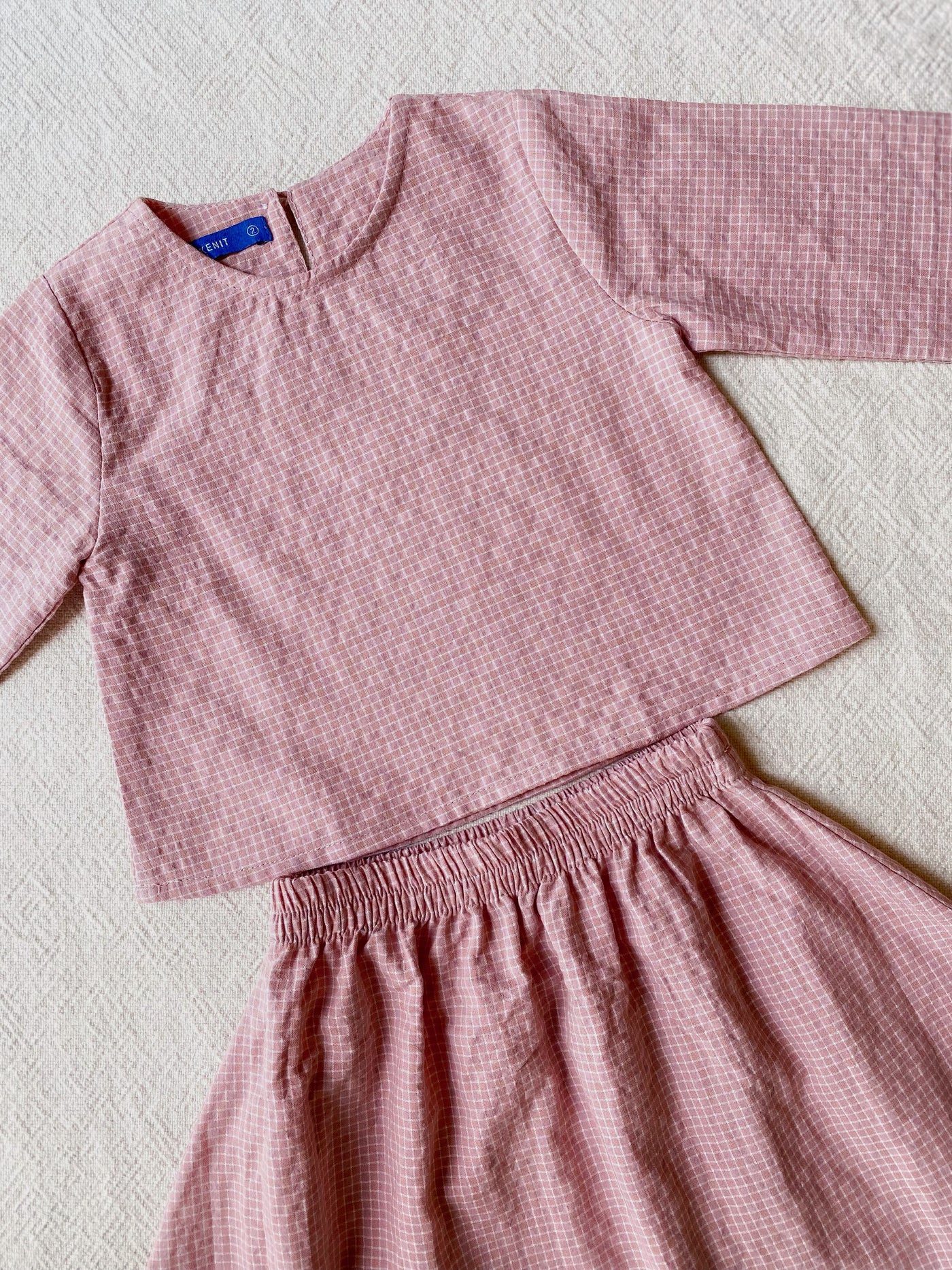 ORKED Baby’s Mini Kurung Set in Pink