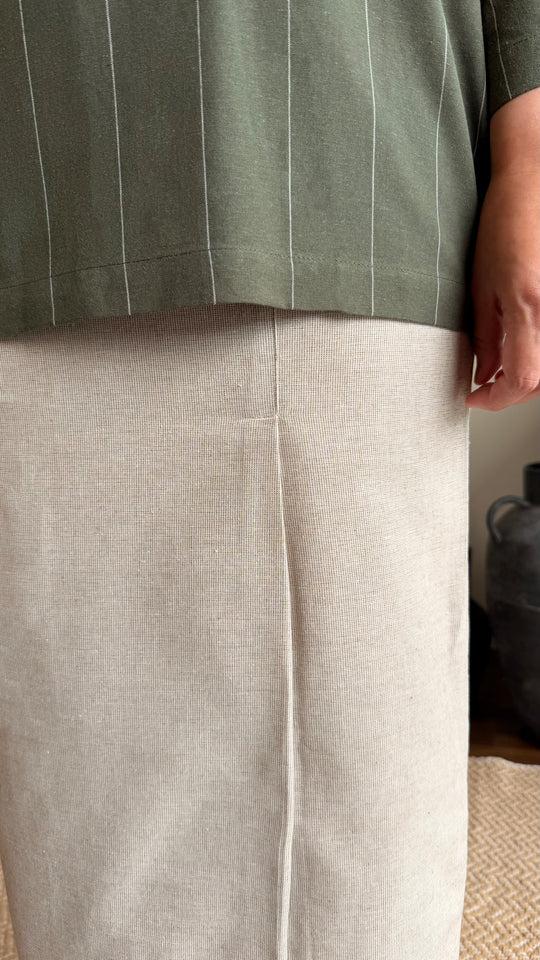 MAIMUNAH Kurung Kedah Set in Olive