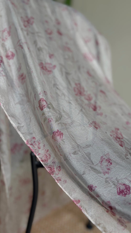 ALUN Selendang in Blush Botanica