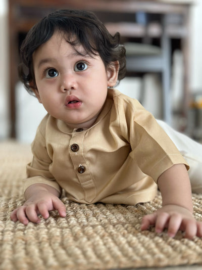 AMAR Kurta in Buttermilk