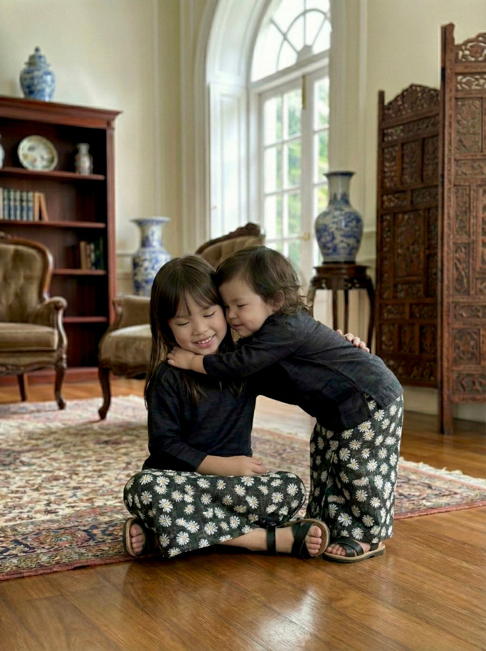 KESUMA Kurung Kedah Set in Ebony