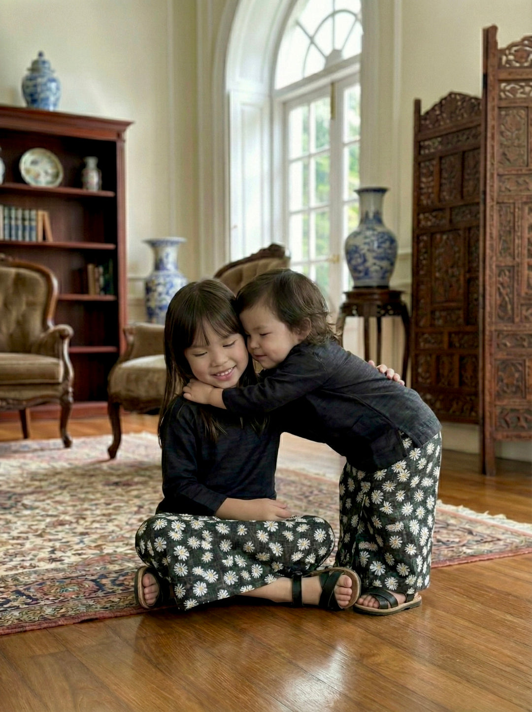 KESUMA Kurung Kedah Set in Ebony