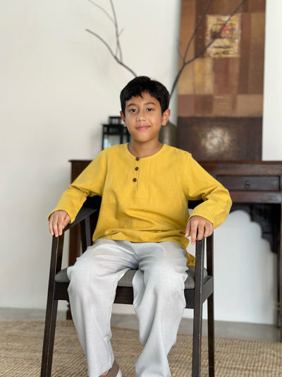 EZRA Kurta in Dandelion