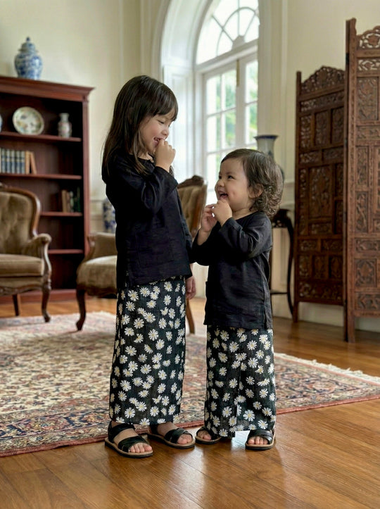 KESUMA Kurung Kedah Set in Ebony