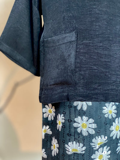 KESUMA Kurung Kedah Set in Ebony
