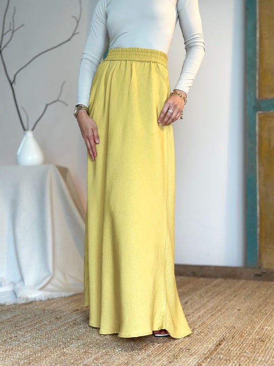 KEJORA Modern Mini Kurung Set in Daffodil