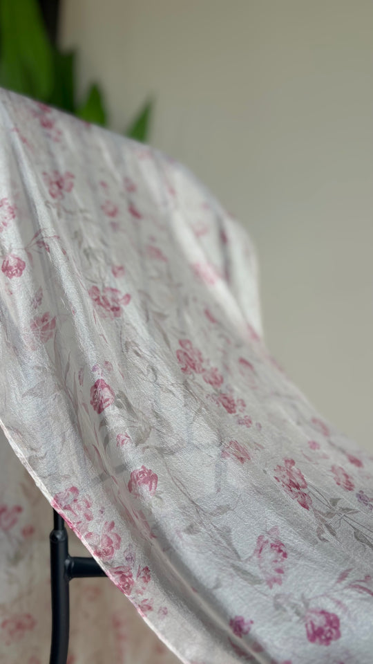 ALUN Selendang in Blush Botanica