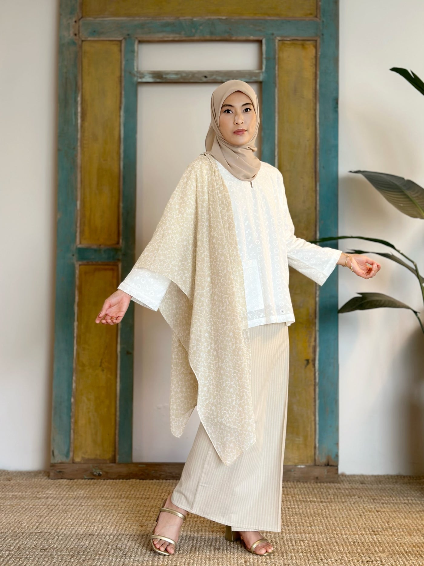 MULUS Kurung Kedah Set in Mellow