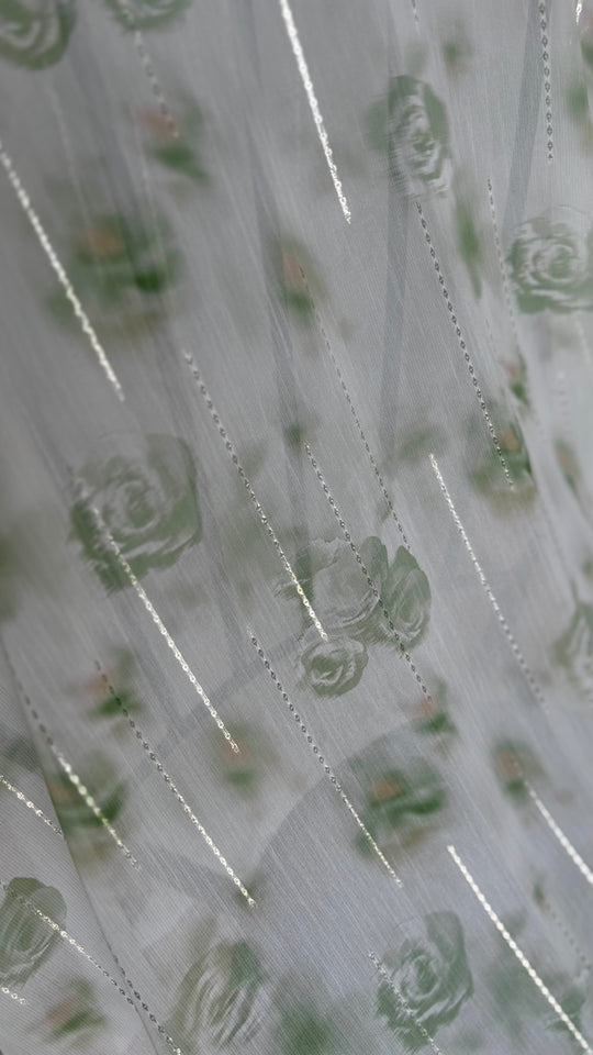 ALUN Selendang in Sage Luminance