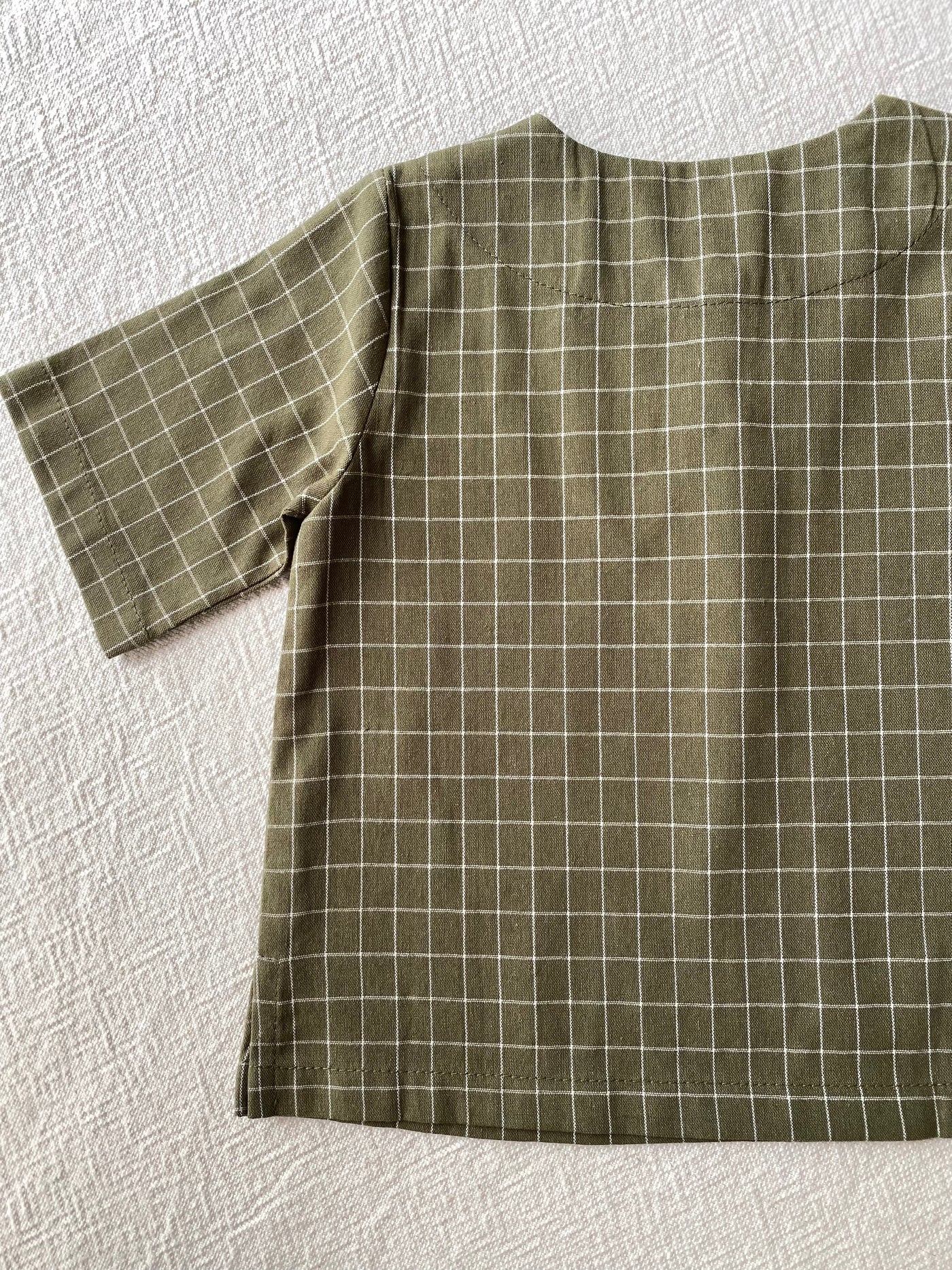 TENANG Unisex Baby’s Kurta in Olive