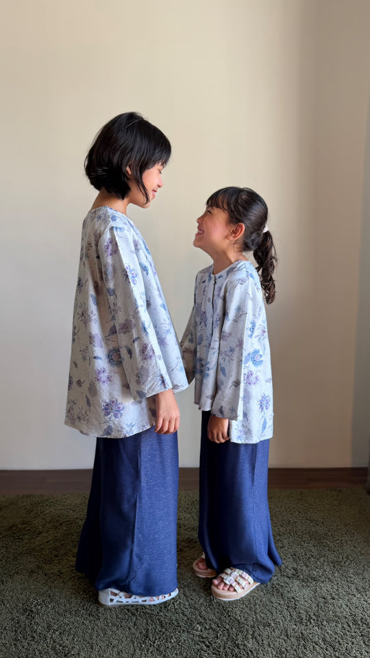 KARTIKA Modern Kurung Set in Hyacinth