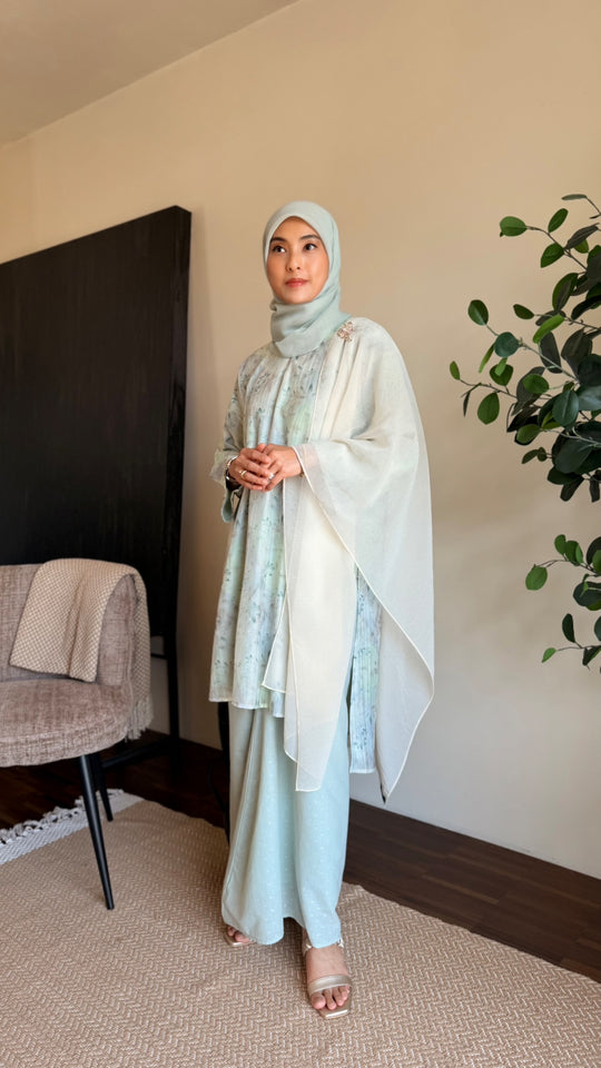 ALUN Selendang in Pearl Whisper