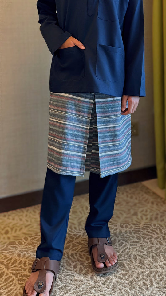 AYUB Instant Pelikat Style Samping in Delight Stripes