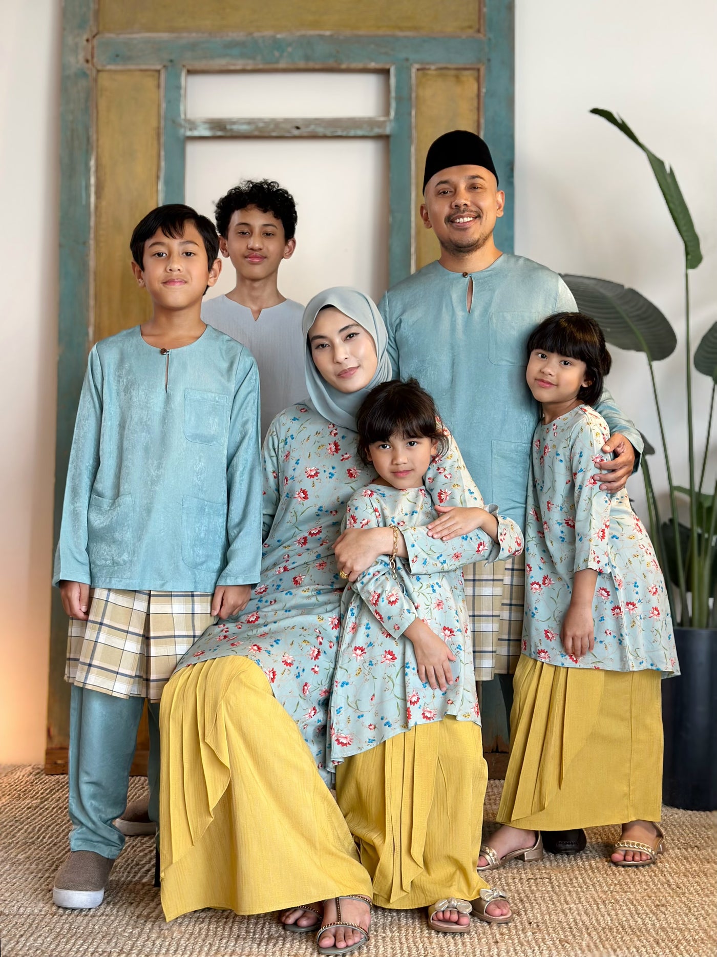 SUKMA Long Kurung Set in Meadow