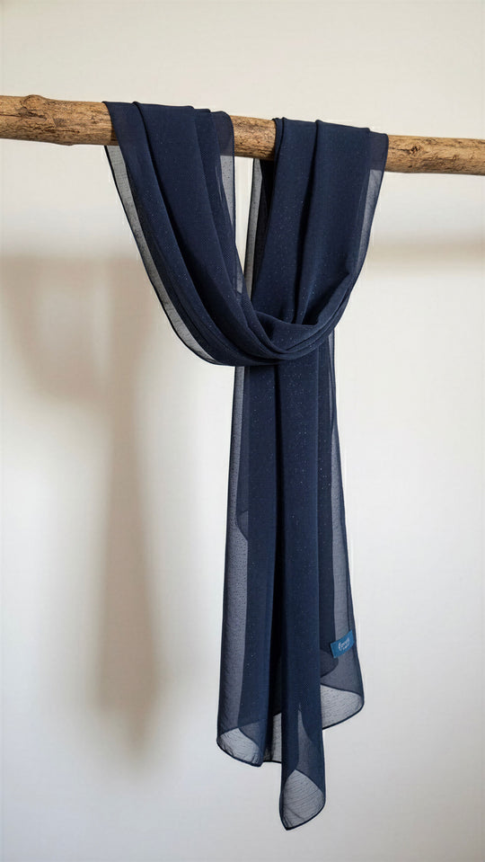 ALUN Selendang in Dreamy Blue