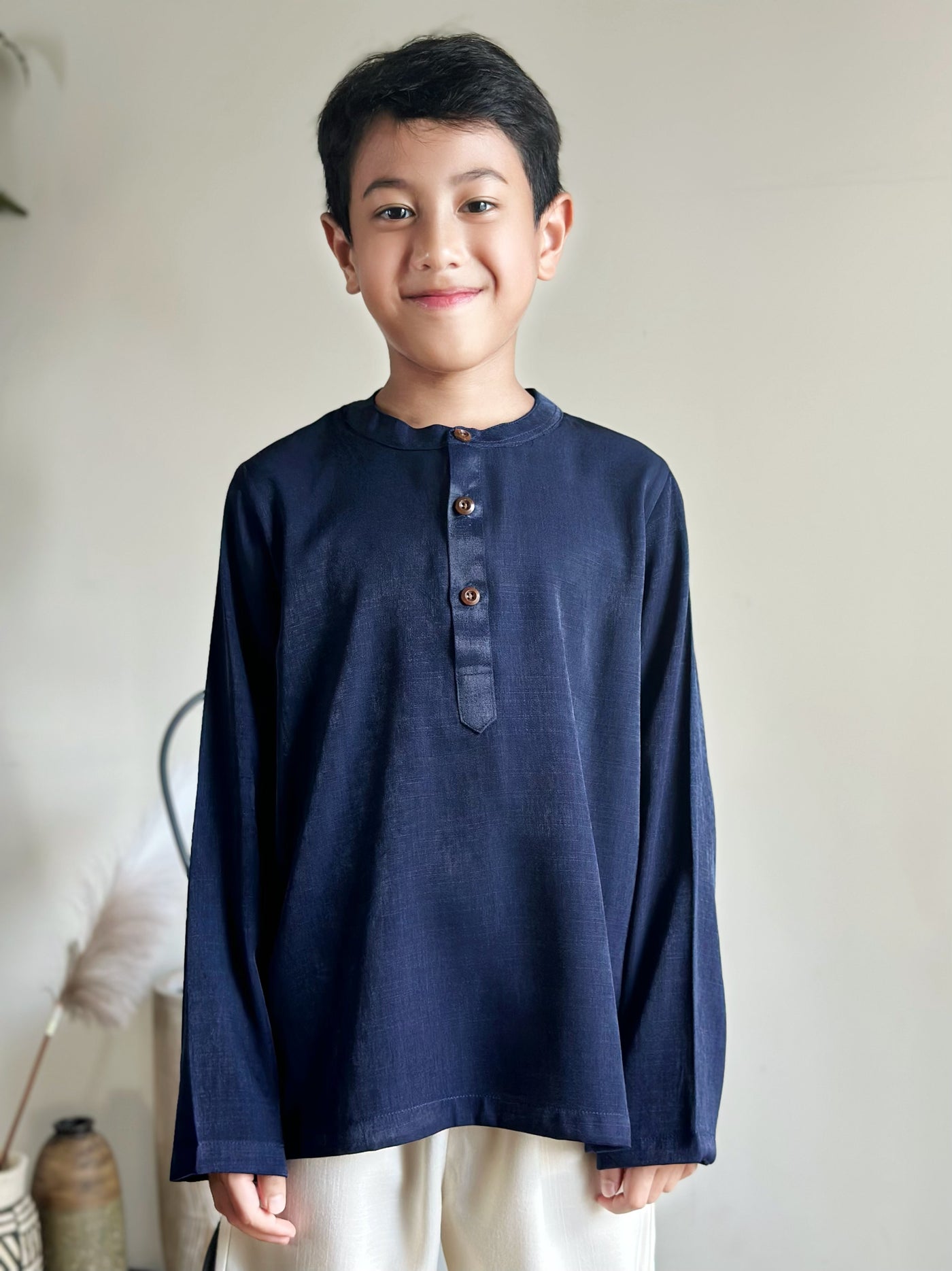 AMAR Kurta in Midnight Blue