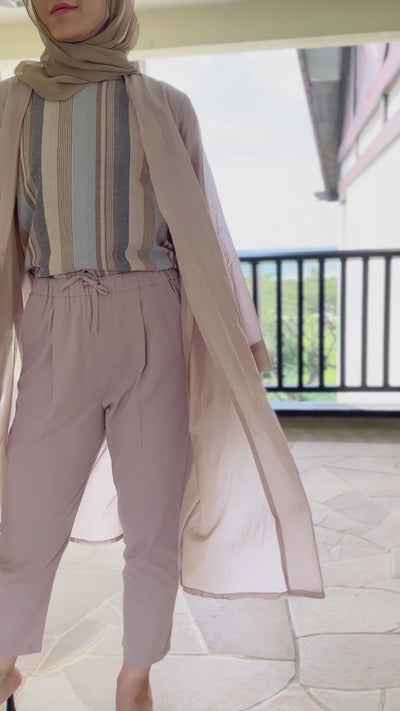 Hazel Lightweight-Sheer Overcoat