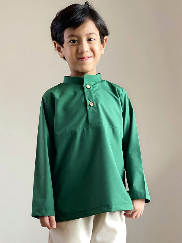 WIRA Cotton Kurta in Emerald