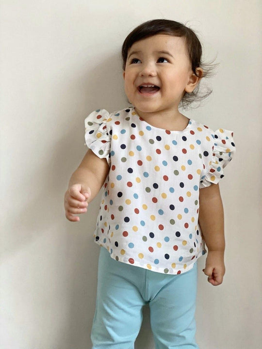 MANIS Baby’s Polka Blouse