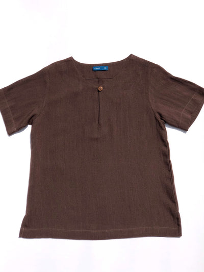 FALCON Teluk Belanga Kurta in Walnut
