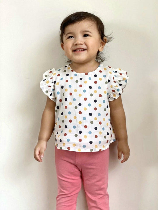 MANIS Baby’s Polka Blouse