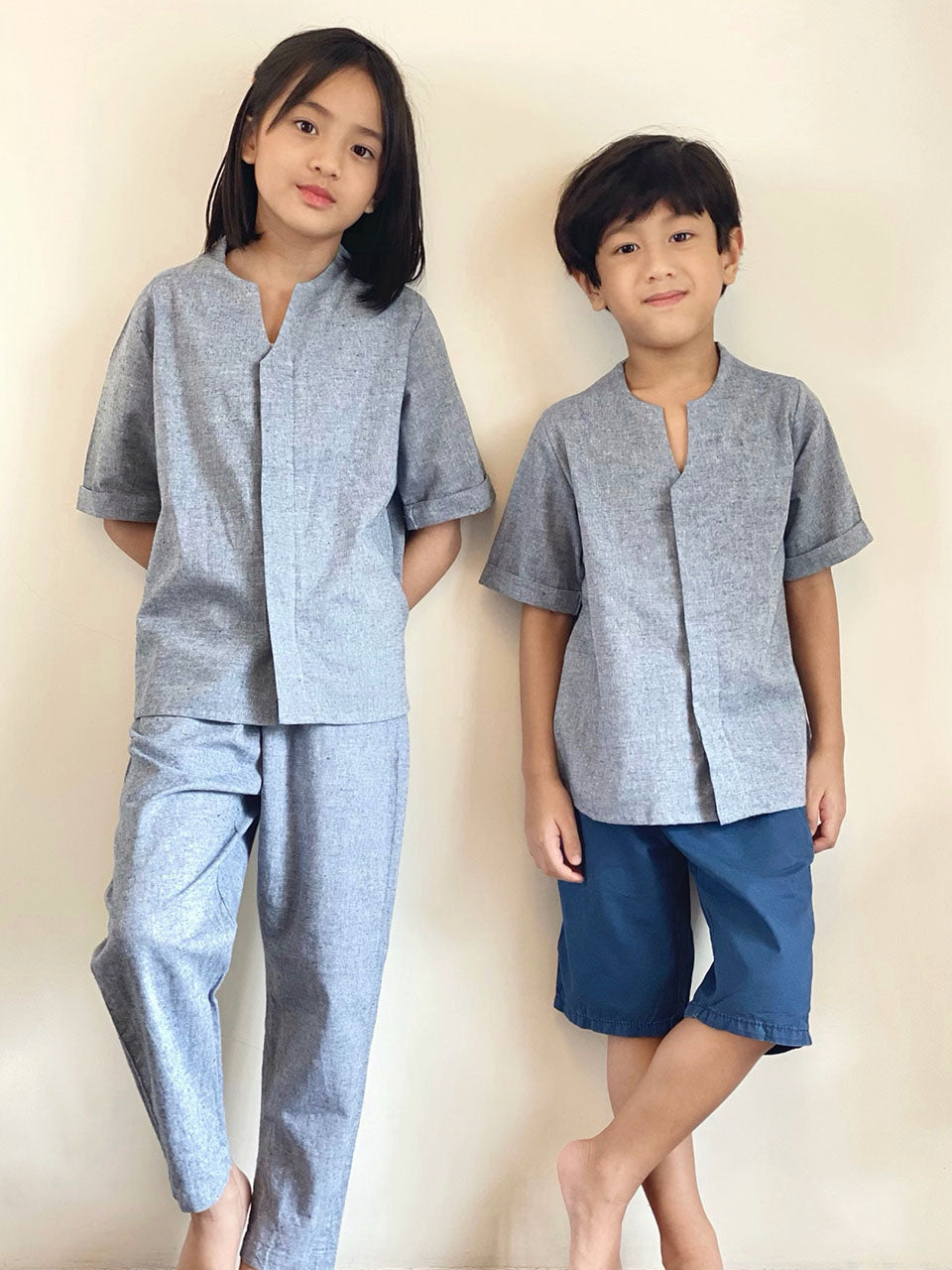ARLO Unisex Kurta in Blue