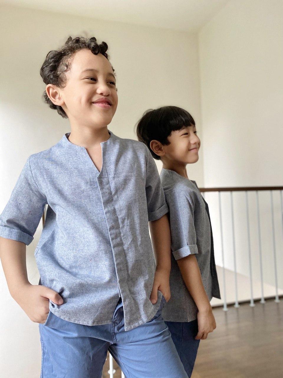ARLO Unisex Kurta in Blue