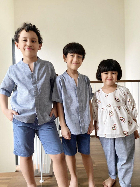 ARLO Unisex Kurta in Blue