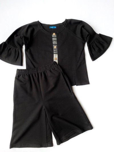ASPEN Bell Sleeves Blouse with Palazzo Set