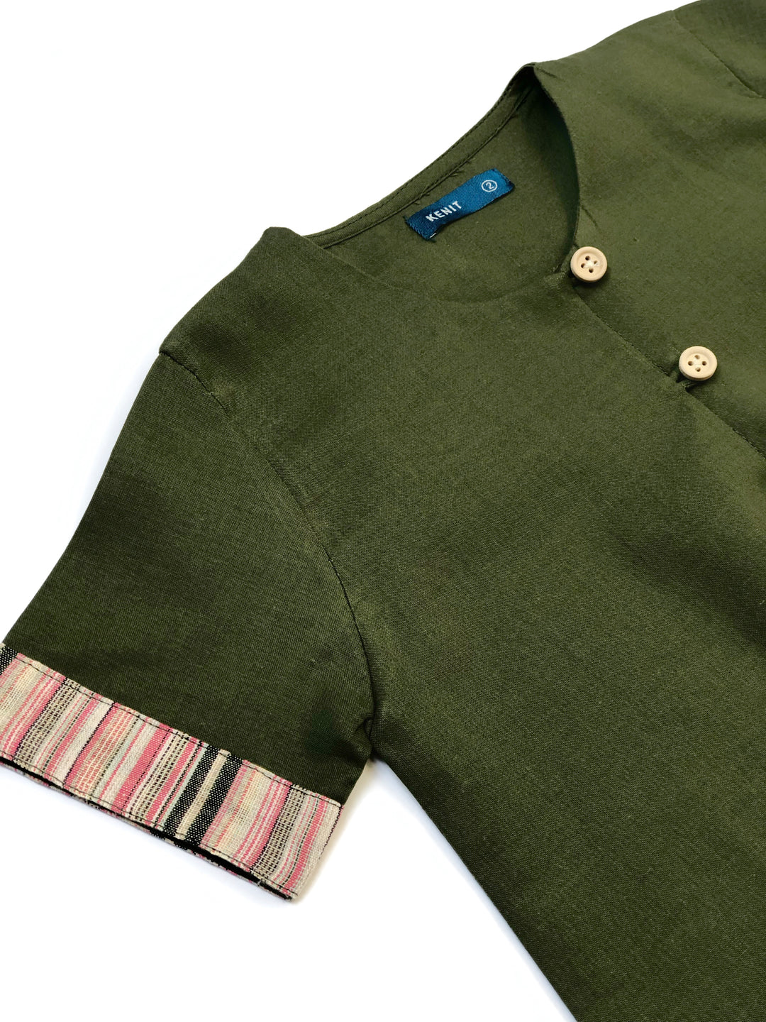 ANAS Teluk Belanga Kurta in Olive