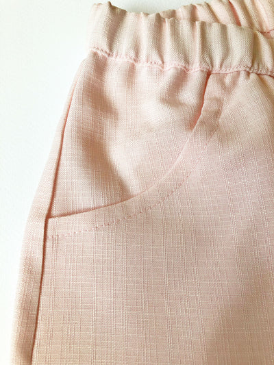 LOLA Palazzo Pants in Off Pink
