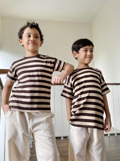 JORDAN Unisex Crew Neck Tee in Cocoa