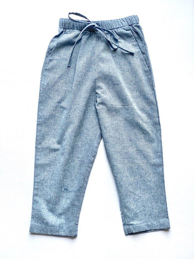 KARLA Chambray Cropped Pants