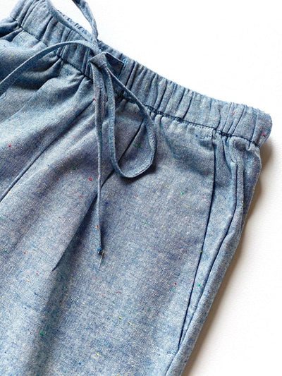 KARLA Chambray Cropped Pants