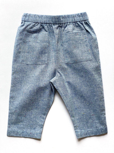 KARLA Chambray Cropped Pants