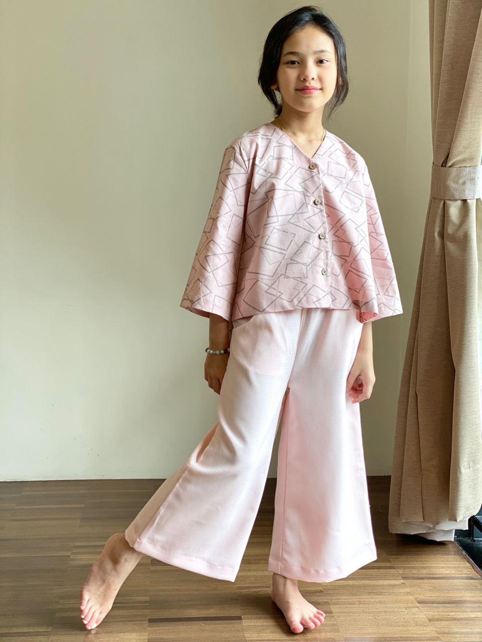 MILEY Palazzo Pants in Pink