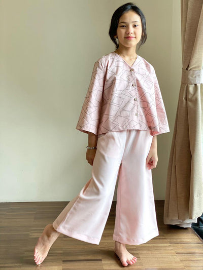 MILEY Palazzo Pants in Pink