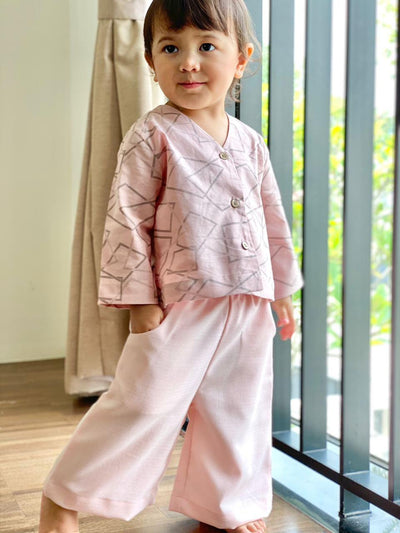 MILEY Palazzo Pants in Pink