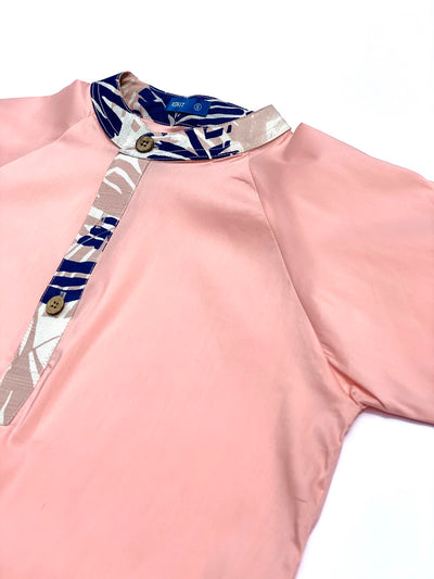TAHIR Raglan Sleeves Kurta in Pink