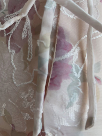 IXORA Baby's Dress with Bolero Set in Vanilla Rose