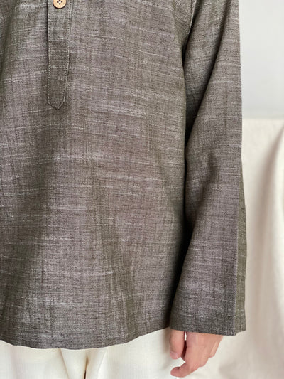 AMAR Kurta in Mud Green