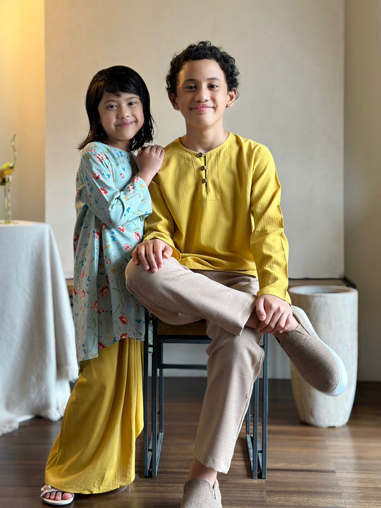 EZRA Kurta in Dandelion